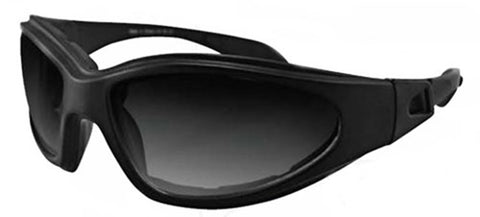 Balboa GXR001 Black Frame GXR Sunglass - Anti-Fog Smoked Lenses