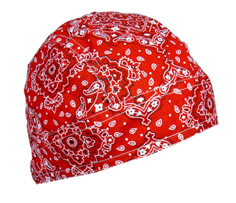 Balboa Z106 100% Cotton Flydanna - Red Paisley