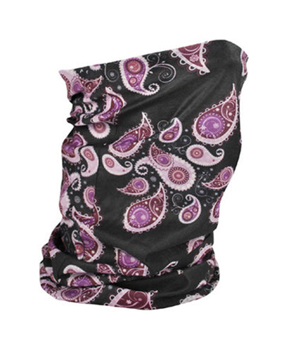 Balboa T228 Polyester Motley Tube & Trade - Purple Paisley