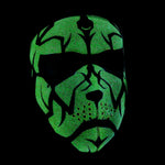 Balboa WNFM095G Glow In The Dark Neoprene Full Mask - Darklord