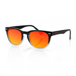 Balboa EZNV03 NVS Black Gradient Sunglass - Smoked Crimson Mirror