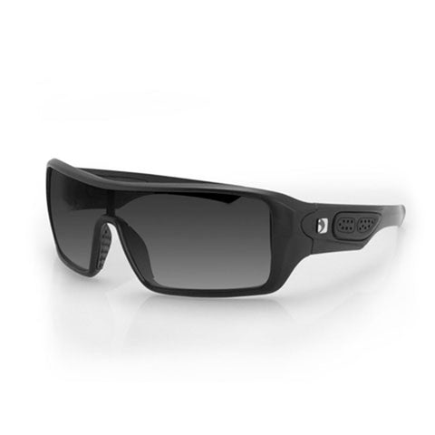 Balboa EPAR001S Paragon Matte Black Sunglass - Anti-Fog Smoked Lens