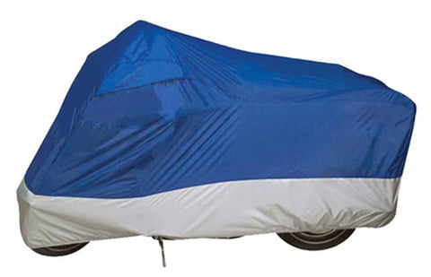 Dowco 26011-01 Guardian Ultralite Motorcycle Cover XL - Blue/Silver