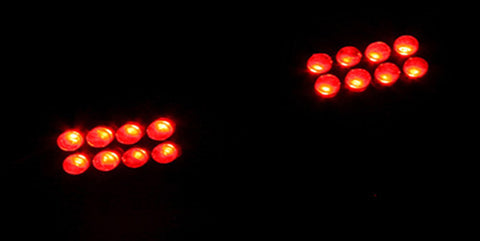 Street FX 1043913 Red ATV Brake Lights