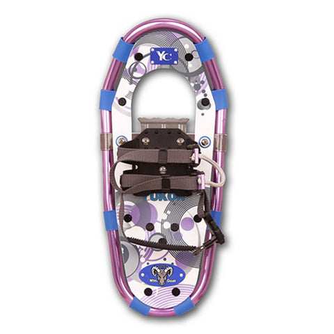 Kwik Tek 80-7004 YC Junior Aluminum Snowshoe - 716 (Purple)