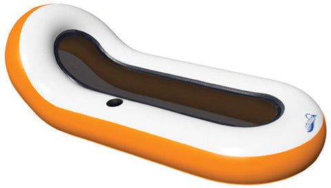 Kwik Tek AHDS-015 Airhead Designer Series Chaise - Tangerine