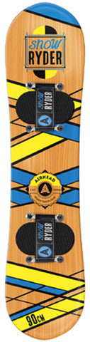 Kwik Tek AHSB-0901 Airhead Snow Rider Hardwood Snowboard - 90cm