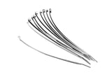 Highway Hawk HH-67-050 Cable Ties - Chrome