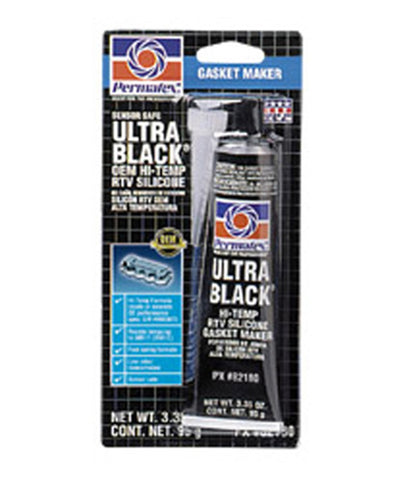 Permatex 82180 Ultra Black Gasket Maker 3.35 Oz Tube