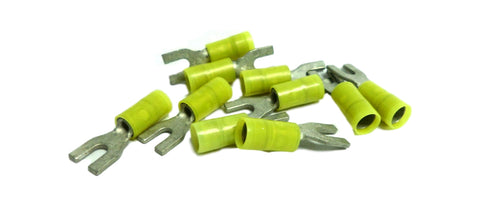 Carquest STP446 Spade Tongue Terminal 12-14 Gauge #6 Stud STP-446 (10 pcs)