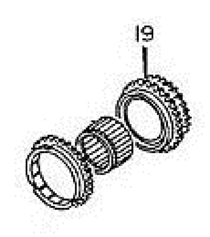 GM Transmission 3rd Gear. Part Numbers: 97101195, 97101197. GM Vehicles