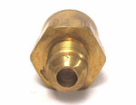 Big A Service Line 3-146680 Brass Hex Reducer coupling 3/8" x 1/2"