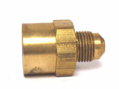 Big A Service Line 3-146680 Brass Hex Reducer coupling 3/8" x 1/2"