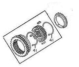 Transmission Synchronizer Spring For 1st & 2nd Gear 5-Speed Manual Transmission