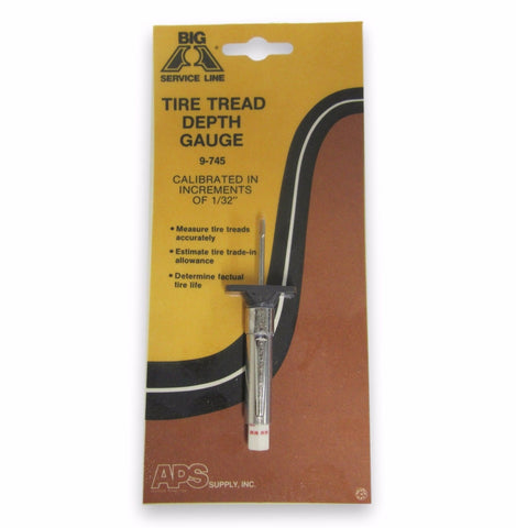 Big A 9-745 Tire Tread Depth Guide 1/32 Increments Brand New!