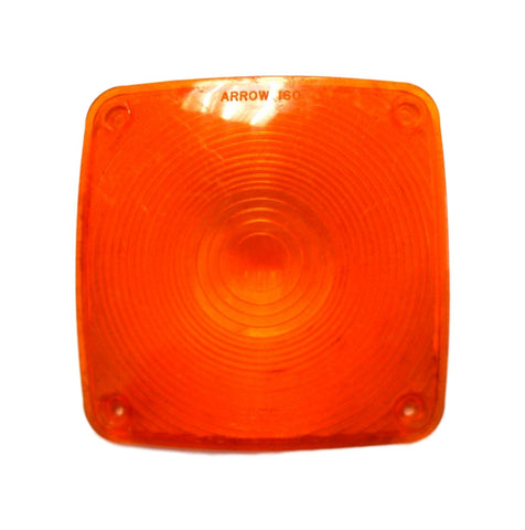 Arrow 160 LS390 SAE IP-75 DOT LS-390 SAE IP75 Light Reflector Orange Amber 4.5"