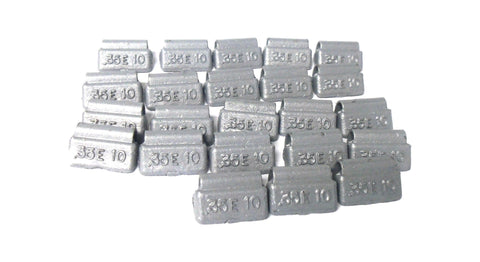 (23) Bada Aluma-Guard Coated Wheel Weights ALCEN 10 Gram