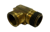 Big A Service Line 3-16942 316942 Hydraulic 1/4 x 1/8 Brass Fitting 90 Degree