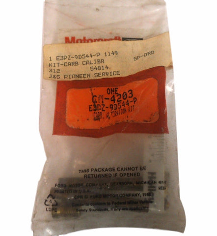 Motorcraft Ford CM4203 E3PZ9D544P Carburetor Alteration Kit