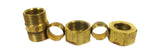 Big A Service Line 3-16292 316292 Hydraulic 3/4 Brass Fitting