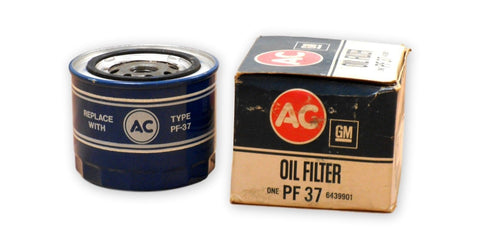 AC PF 37 Oil Filter FITS 1975 BUICK SKYHAWK V6 OLDSMOBILE STARFIRE V6 GM 6439901