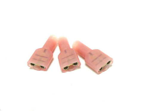 Carquest TA143 1/4" Slide-On Connectors 3 pcs 22-18 Gauge Female TA-143