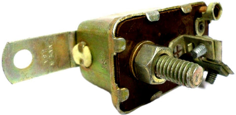 12V Horn Relay 2 Pin Screw on w/ Bracket Vintage Made in USA