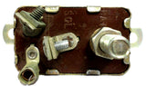 12V Horn Relay 2 Pin Screw on w/ Bracket Vintage Made in USA