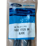Ford OEM F6DZ17528BA F6DZ-17528-BA 19" (Pair) Windshield Wiper Assembly New!!!!!
