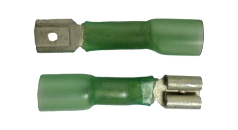 Power Path Cooper 784421 (2) Piece's 1/4" Solid Female Slide 16-14 Gauge