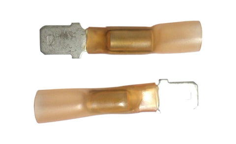 PowerPath Cooper 784420 (2) Piece's 1/4" Solid Male Slide 20-18 Gauge