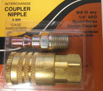 9-685 1/4" ARO Speed Series Design Nipple Coupler Case Hardened FREE SHIPPING