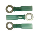 PowerPath Cooper 784450 (3 Piece) 1/4" Crimp and Seal Ring Terminal 16-14 Gauge