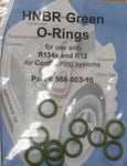 HNBR R134a & R12 Green O-Ring (10) 568-903-10 Ford Mazda Mitsubishi FX80