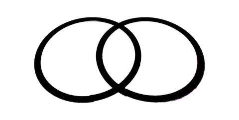 Two (2) Hastings GL-Spacer Groove Lock Rings Size 3 9/16" STD Type 215