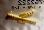 Big A Service Line 3-762222 3762222 Plastic 3 Way Connector 1/8 x 1/8 x 1/8