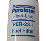 Purolator PER-23-1 PER23-1 23-1 Fleet Line Spin on Liquid Elements Fuel Filter