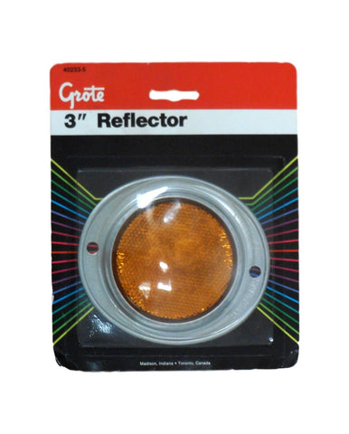 Grote Orange 3" Lens Two Hole Mounting Reflector 40233-5 402335 BRAND NEW!!!