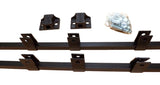 Betts Springs Spring Steel Flap Holder B69 Pair For Trucks With Brackets