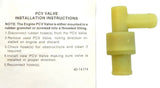 Luber-Finer PC51 PCV Valve 2103 V165 FV163 BRAND NEW!!!