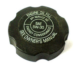 Engine Oil Cap Fill SAE 5W-30 API Service SG Energy Conserving II Lid