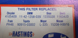 Hastings Oil Filter 157A LF157 LF-157  LF 157