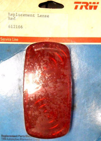 TRW 612166 Red Marker Lamp Snap On Replacement Lens