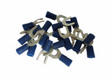 One Stop Brand 80157 (19 Pieces) Vinyl Spade Terminal 16-14 Gauge 10 Stud 80157