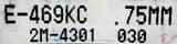 Sealed Power E-469KC 75mm 2M-4301 0.75 Piston Ring Set Ford Isuzu E-466KC.75 New
