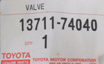 Genuine Toyota Intake Valve 13711-74040 Part New! Camry Celica