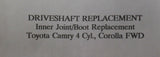 Federal Mogul TRW 224121 CV Inner Joint/Boot Brand New READY TO SHIP!!!