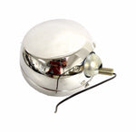 NAPA 655W Round Driving Lamp 6" Clear Glass Lens Rod Beam Head Light