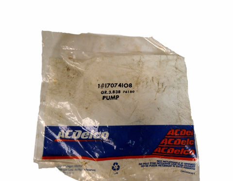 Acdelco 17074108 Carburetor Pump