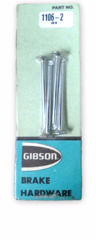 Gibson 1106-2 Brake Spring Hold Down Pin 11062 Brand New